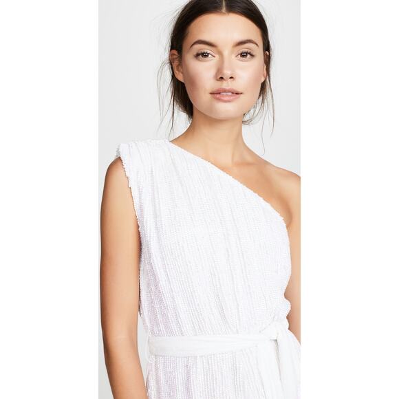 RETROFETE Ella Sequin One Shoulder Dress - Picture 6 of 11